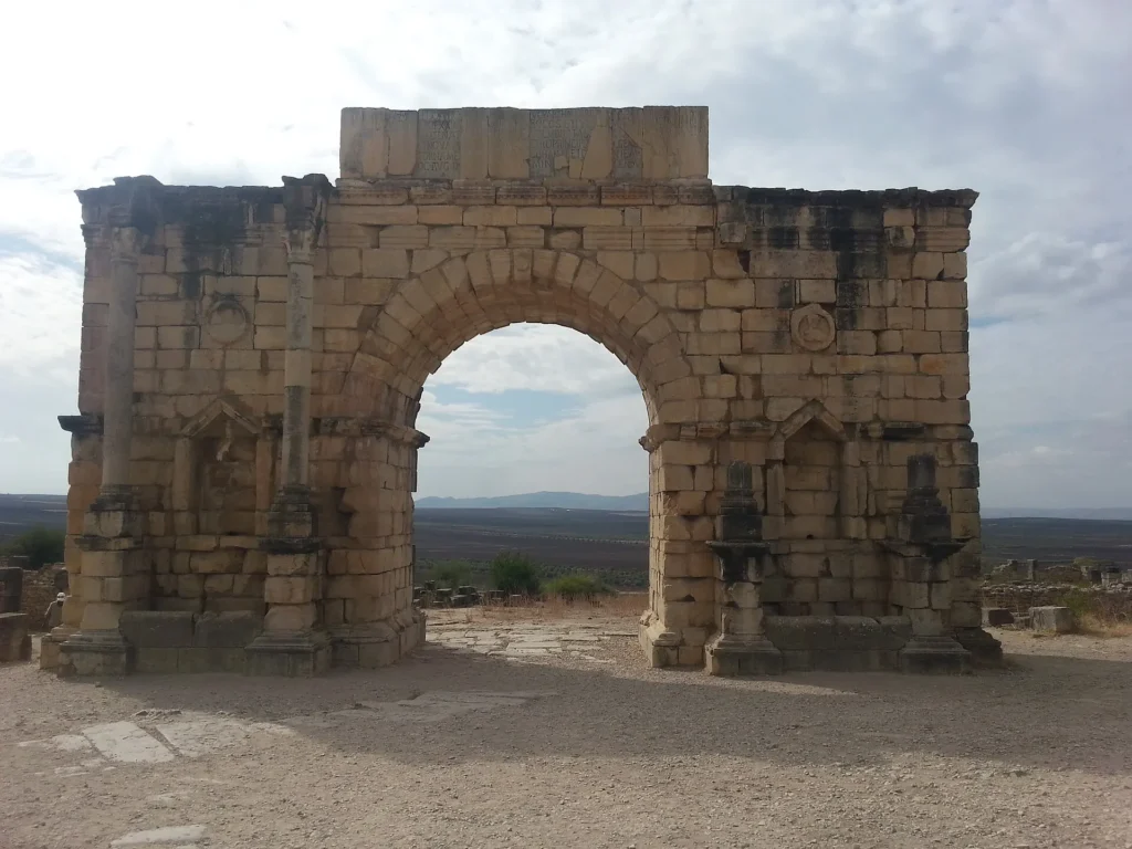 Arch of Caracalla in Volubilis
