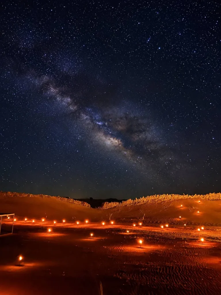 Photos Voie lactée au-dessus des dunes du Sahara
