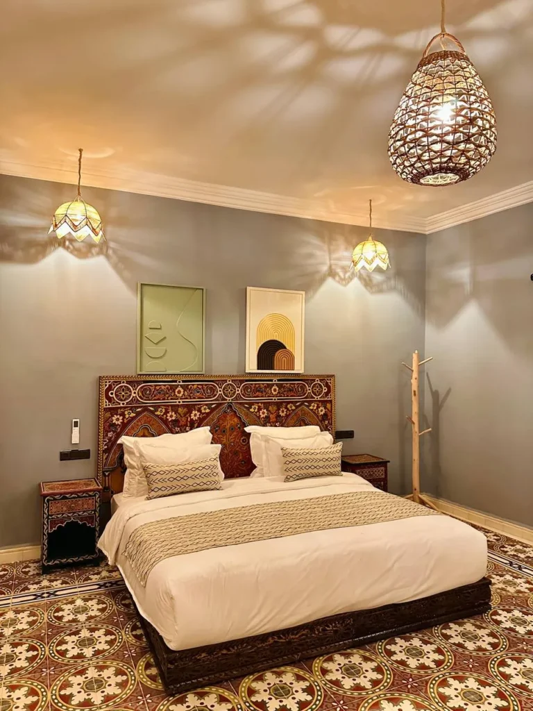 Photos Chambre double aux tons gris et doux