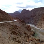 مضايق زيز على الطريق من فاس إلى صحراء مرزوكة