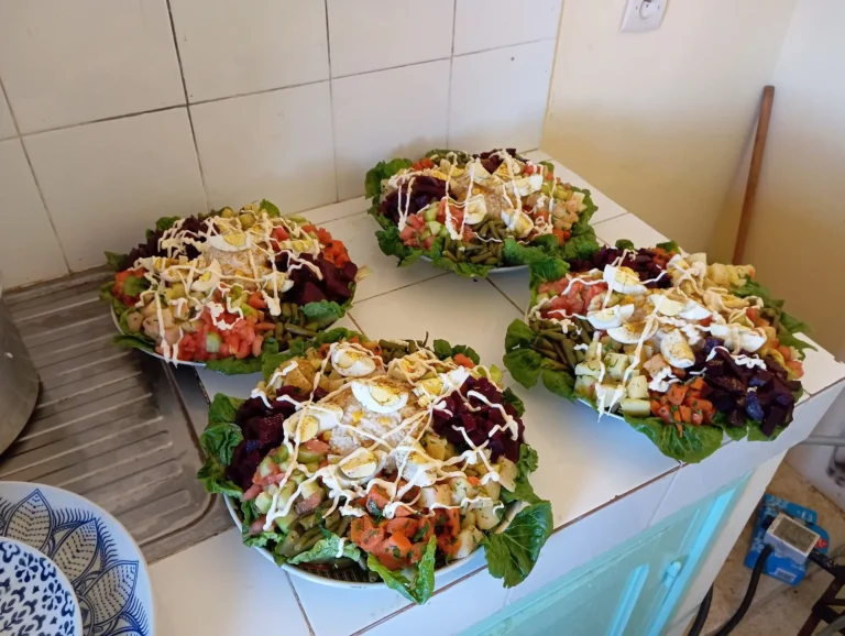 Assorted Moroccan salads